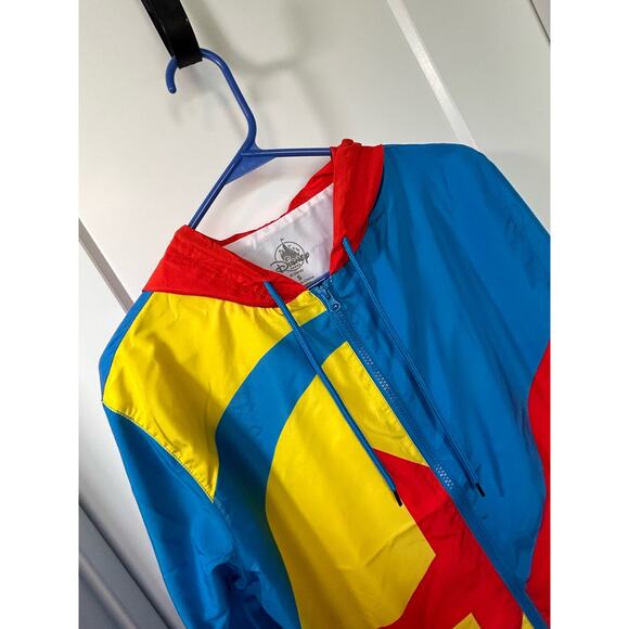 Disney Parks Luxo Ball Toy Story Hooded Windbreaker Jacket Multicolor Size Small - Picture 3 of 10